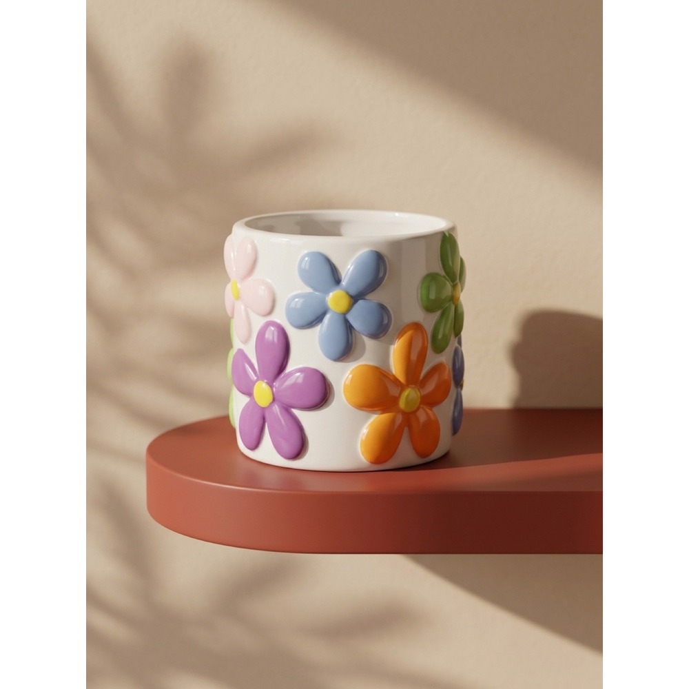 Flower Ceramic Planter
